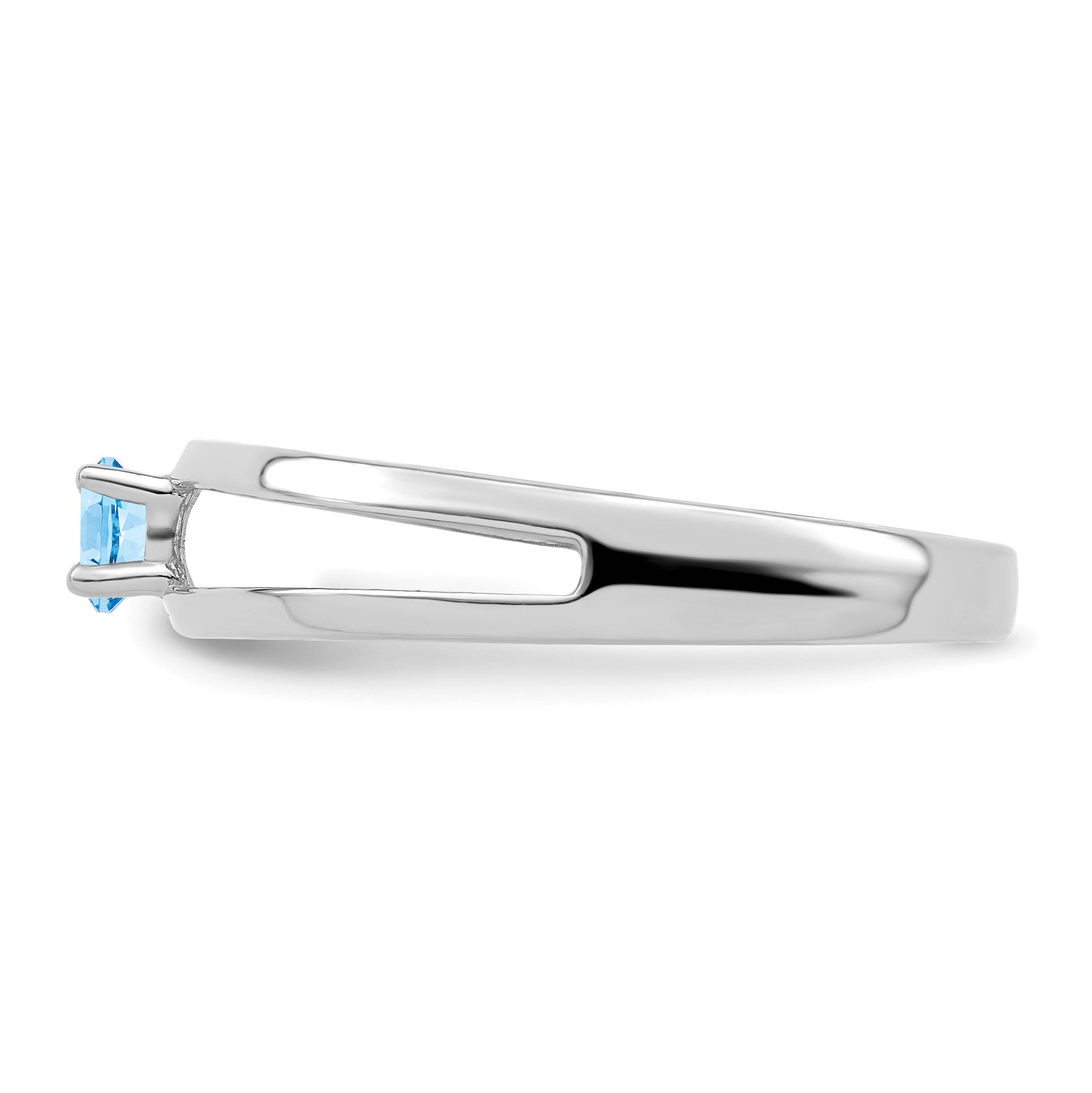 Sterling Silver Rhodium-plated Family Jewelry Mounting