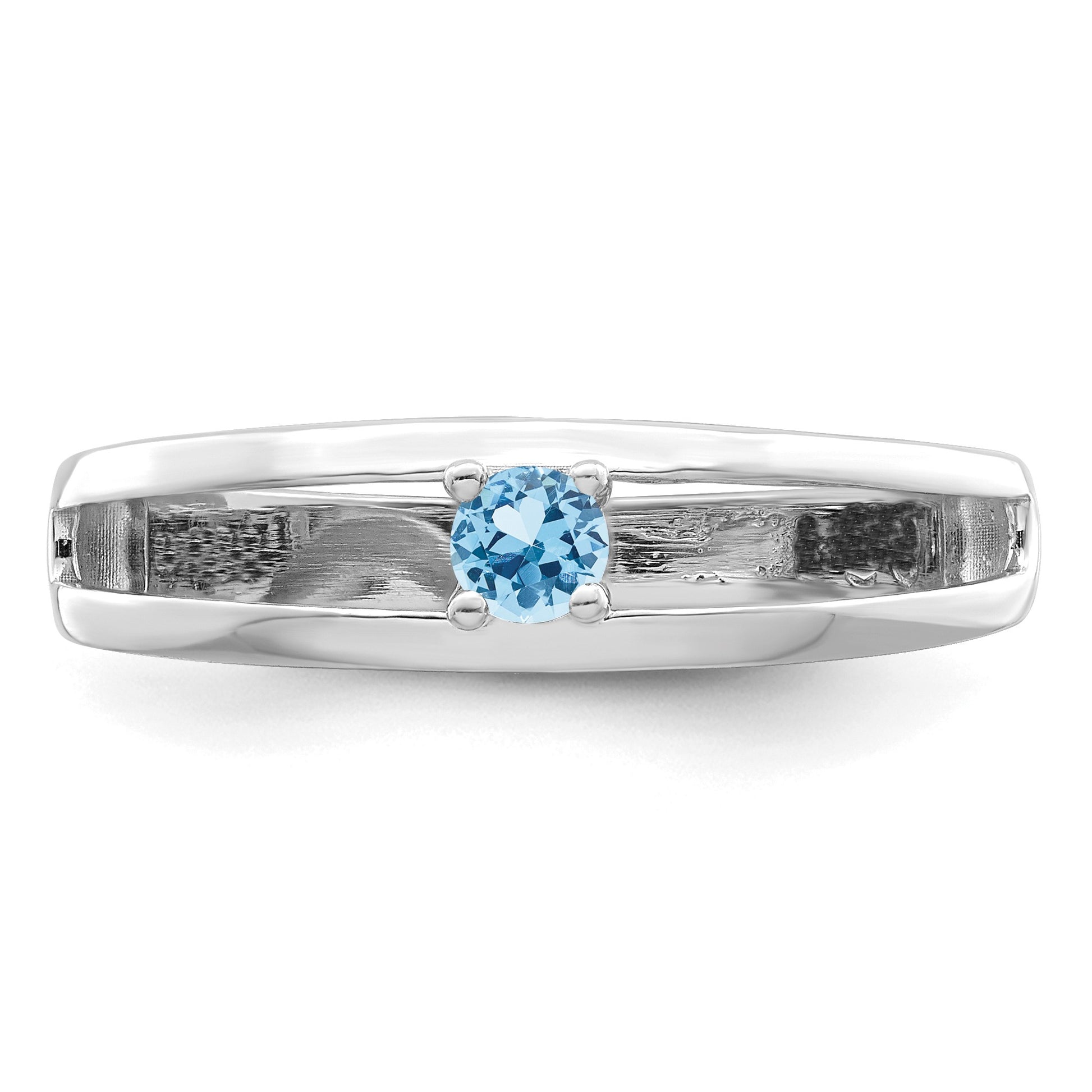 Sterling Silver Rhodium-plated Family Jewelry Mounting