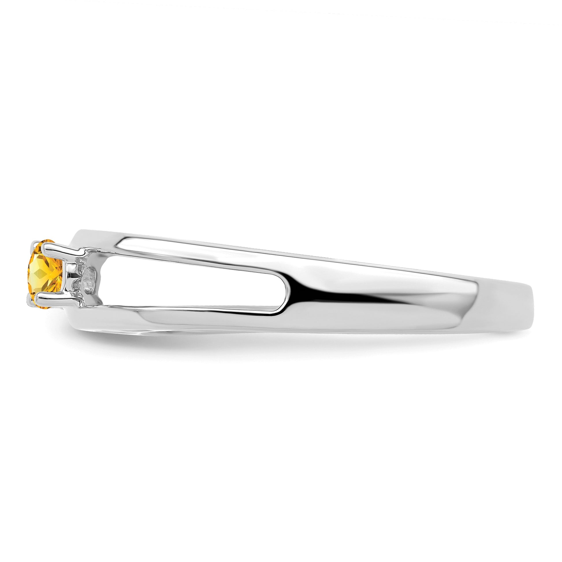 Sterling Silver Rhodium-plated Family Jewelry Mounting