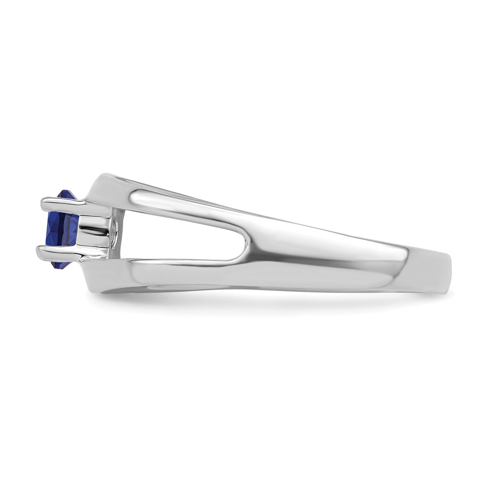 Sterling Silver Rhodium-plated Family Jewelry Mounting