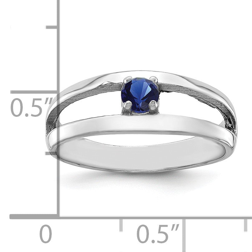 Sterling Silver Rhodium-plated Family Jewelry Mounting