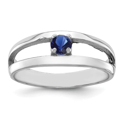 Sterling Silver Rhodium-plated Family Jewelry Mounting