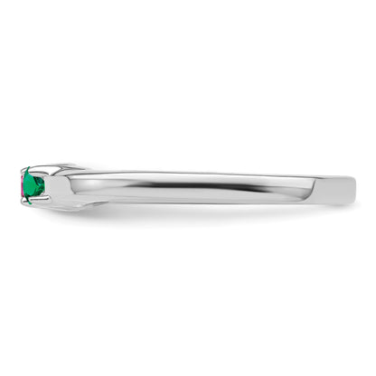 Sterling Silver Rhodium-plated Family Jewelry Mounting