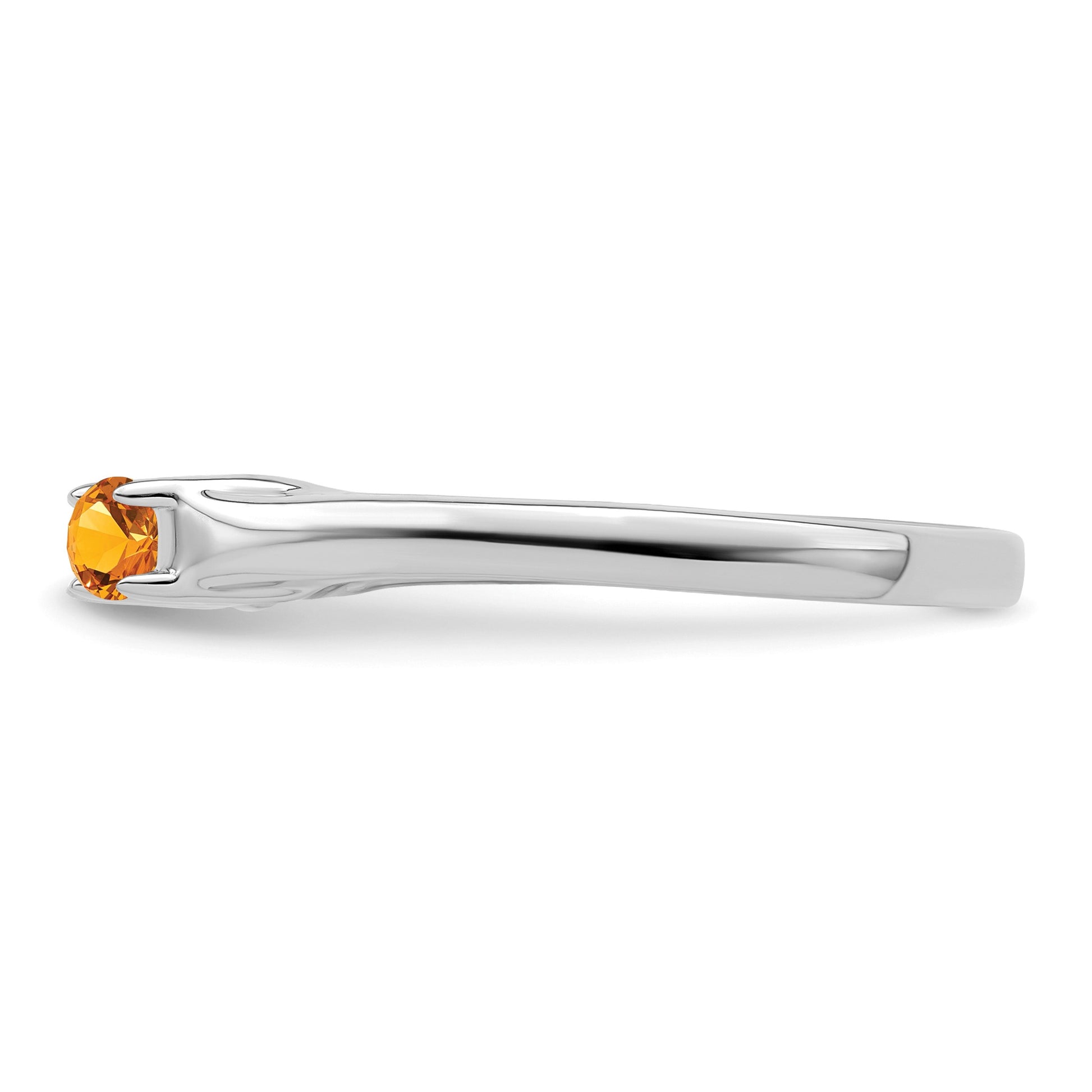 Sterling Silver Rhodium-plated Family Jewelry Mounting