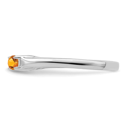 Sterling Silver Rhodium-plated Family Jewelry Mounting