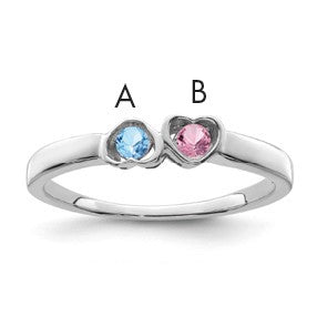14k White Gold Family Jewelry Ring Mounting