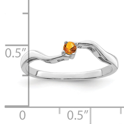 Sterling Silver Rhodium-plated Family Jewelry Mounting