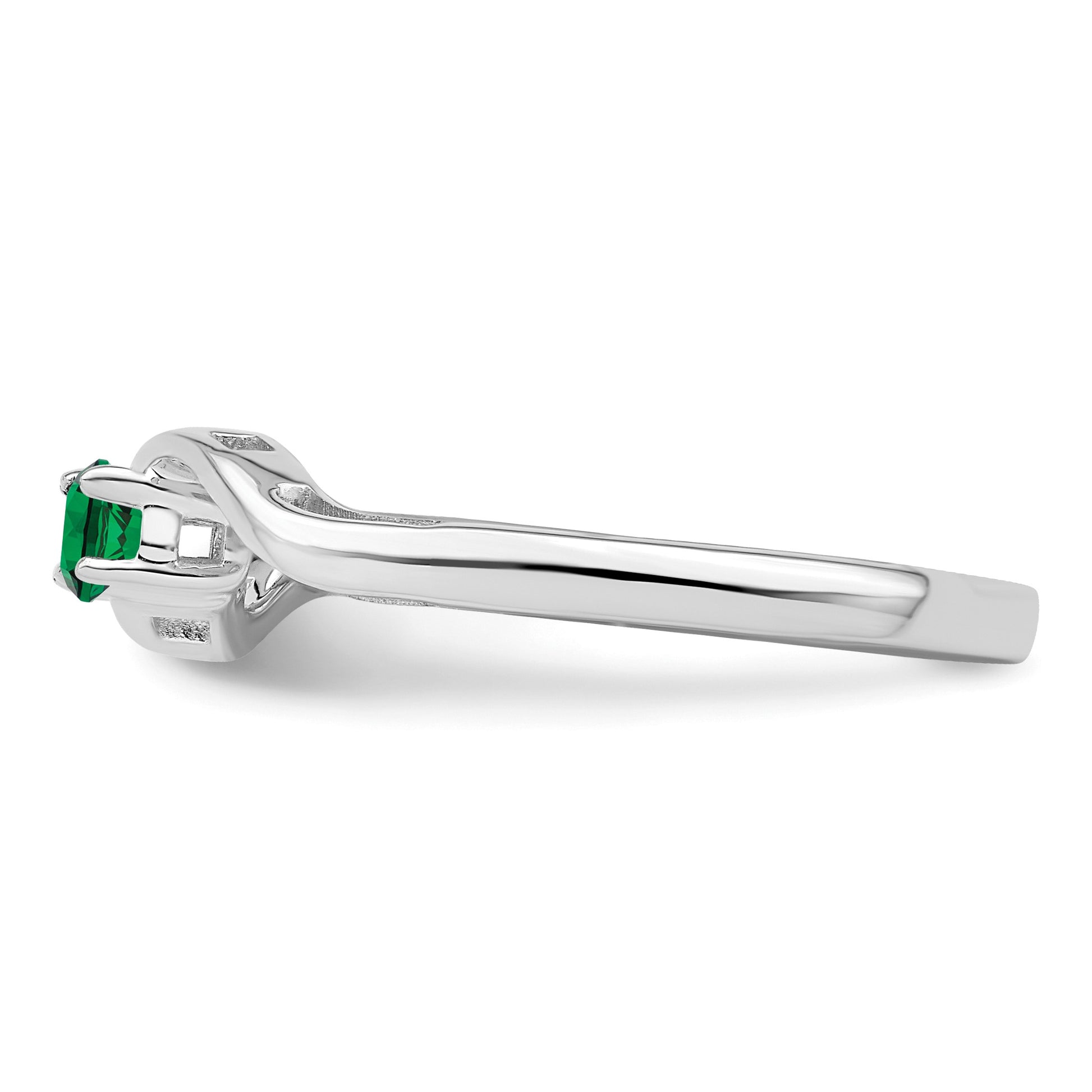Sterling Silver Rhodium-plated Family Jewelry Mounting