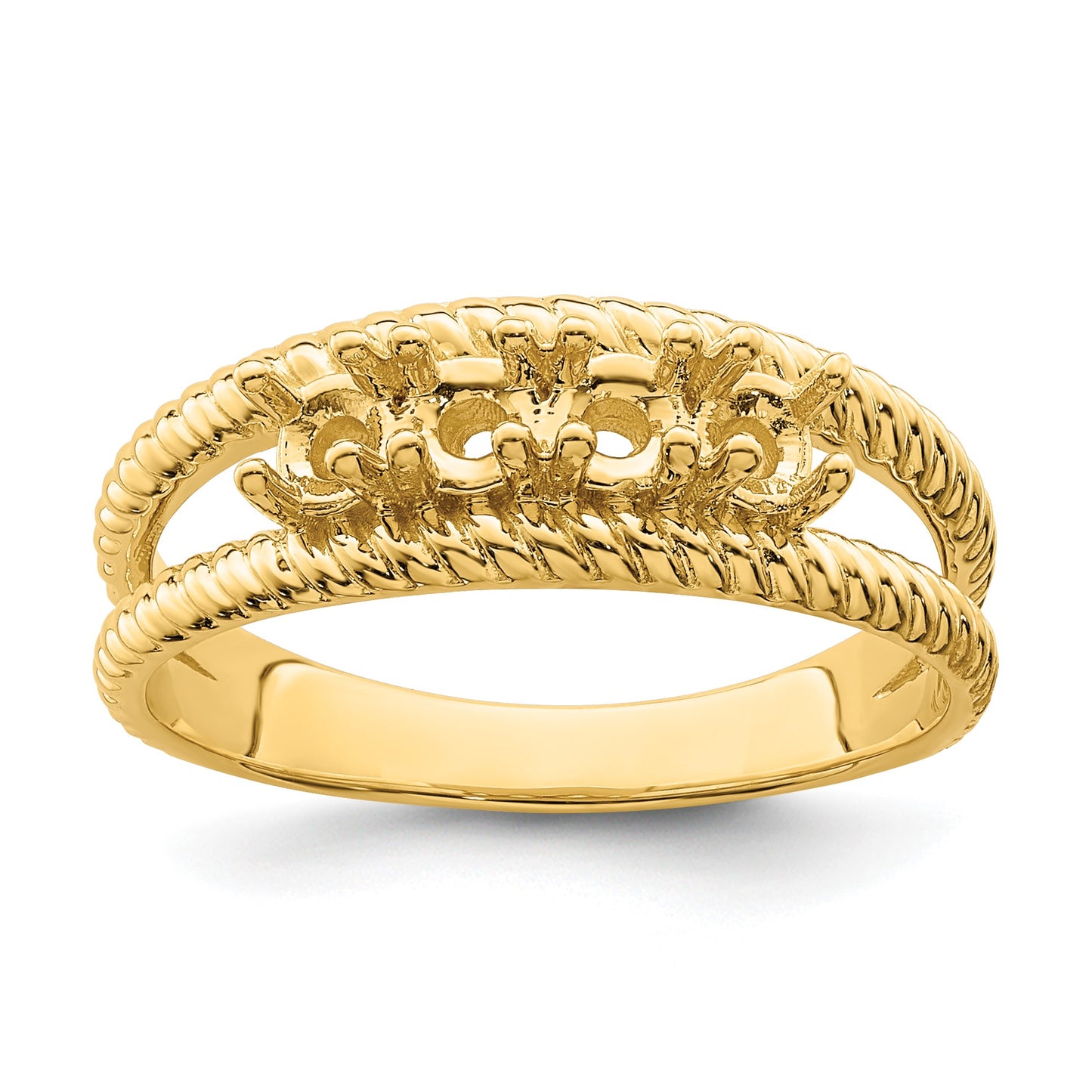 14k Genuine 4 Stone Mother's Ring