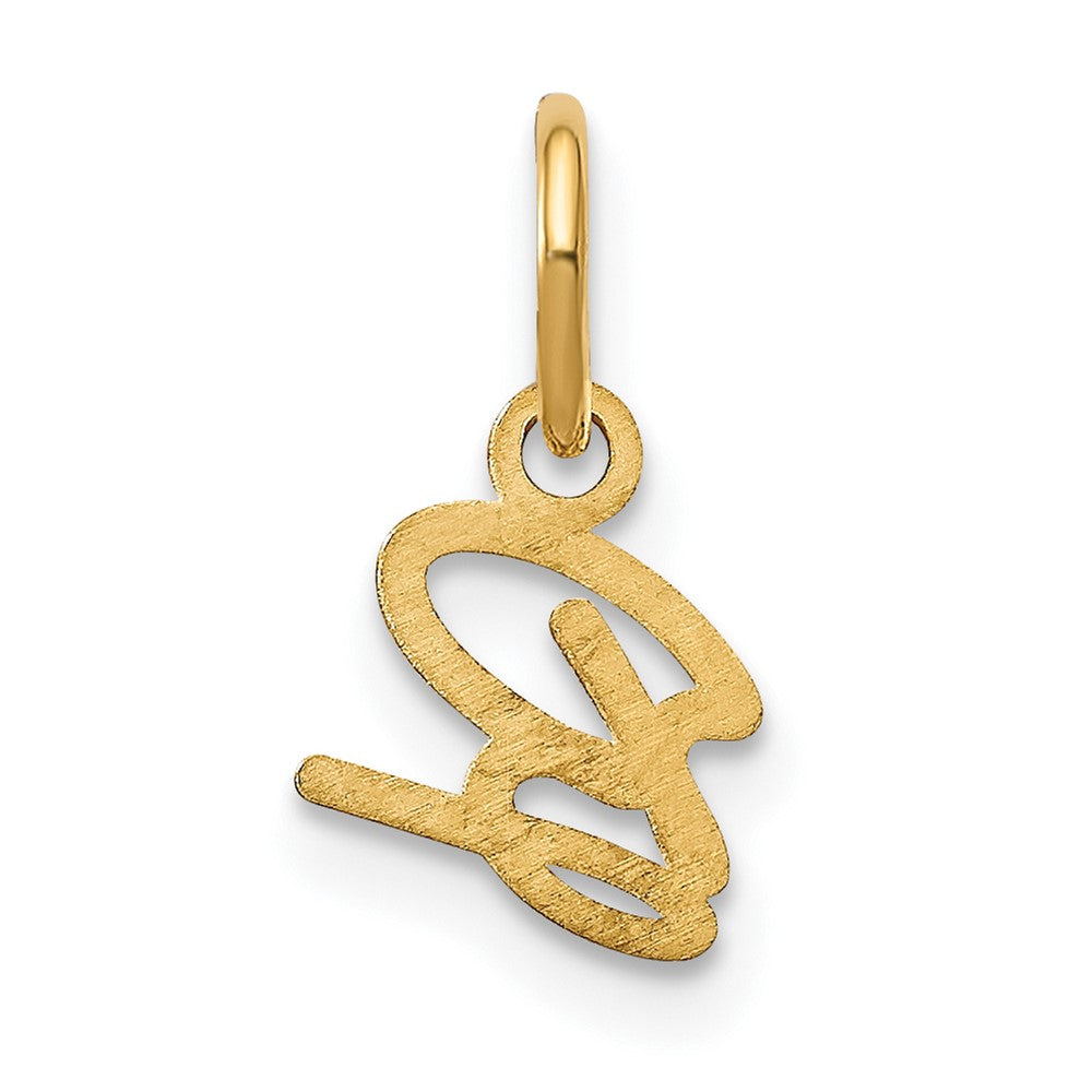 14KY Upper case Letter B Initial Charm