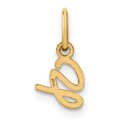 14KY Upper case Letter G Initial Charm