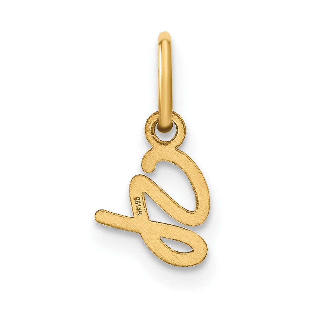 14KY Upper case Letter G Initial Charm