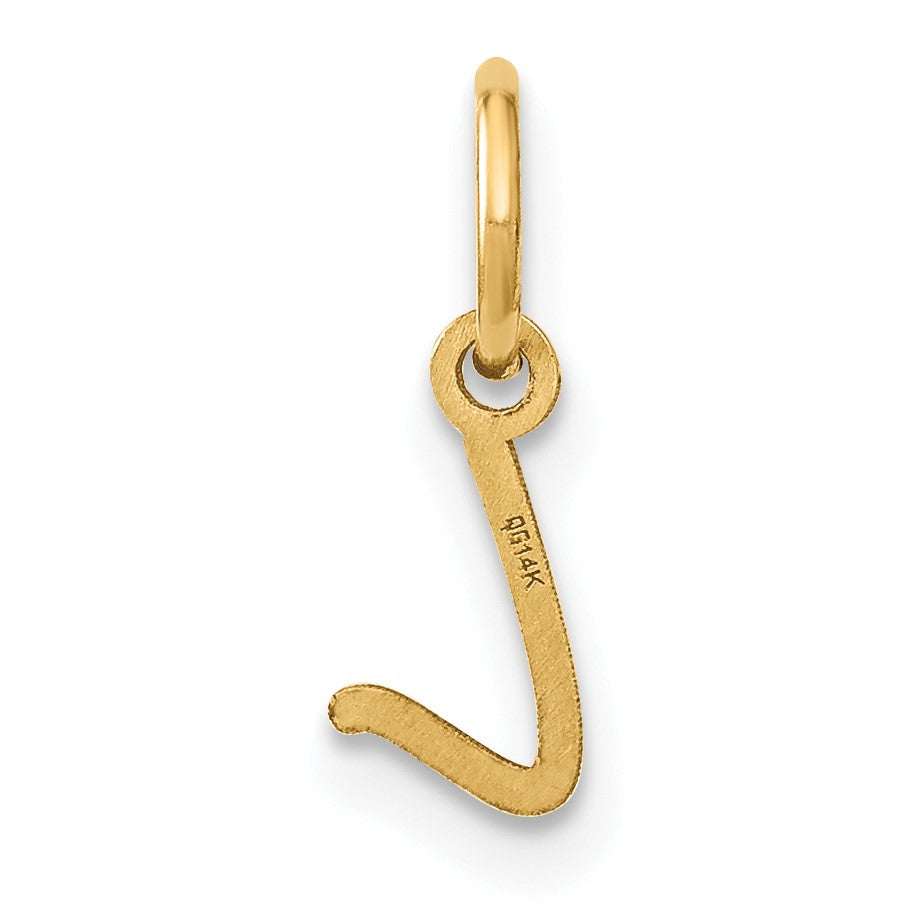 14KY Upper case Letter L Initial Charm