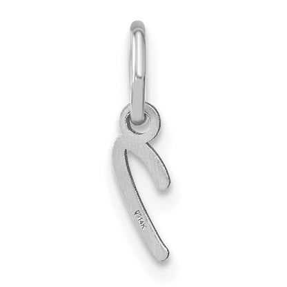 14KW Upper case Letter I Initial Charm