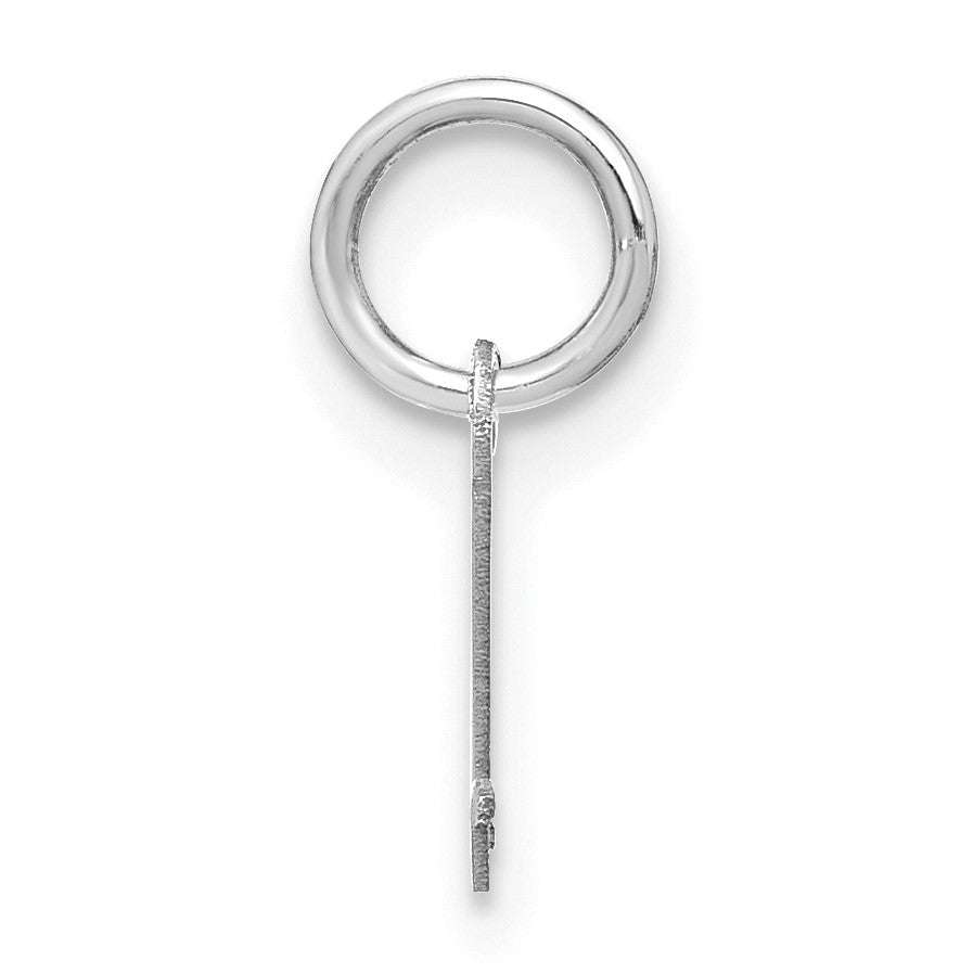 14KW Upper case Letter L Initial Charm