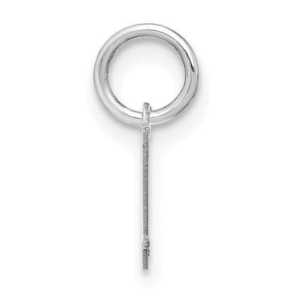 14KW Upper case Letter L Initial Charm