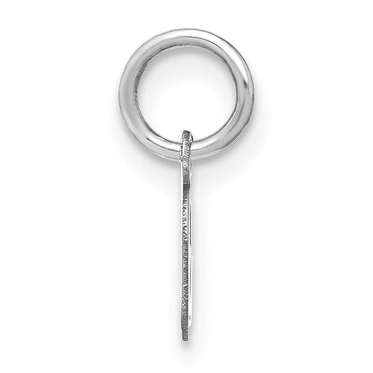 14KW Upper case Letter O Initial Charm