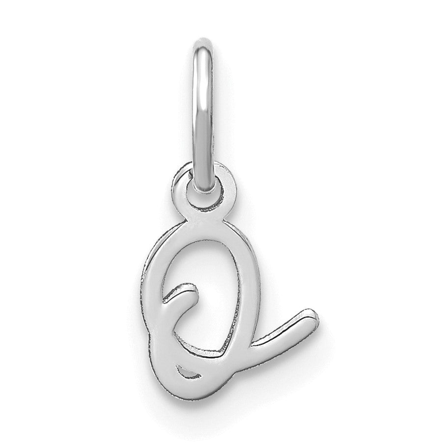 14KW Upper case Letter O Initial Charm
