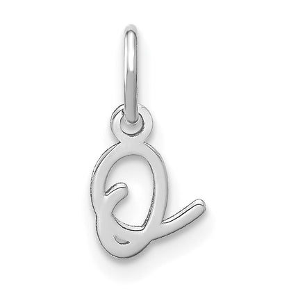 14KW Upper case Letter O Initial Charm