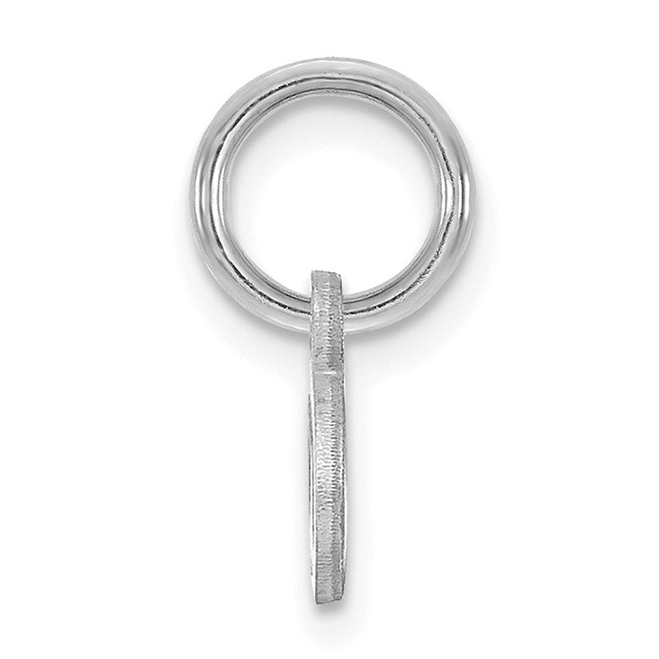 14KW Lower case Letter A Initial Charm