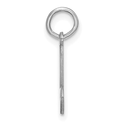 14KW Lower case Letter B Initial Charm