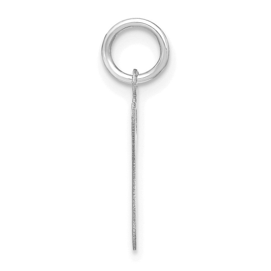 14KW Lower case Letter G Initial Charm