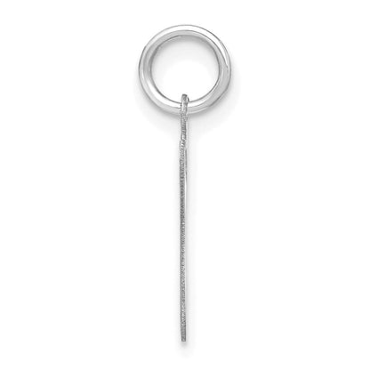 14KW Lower case Letter G Initial Charm