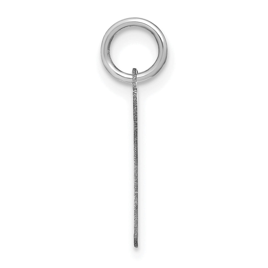 14KW Lower case Letter P Initial Charm