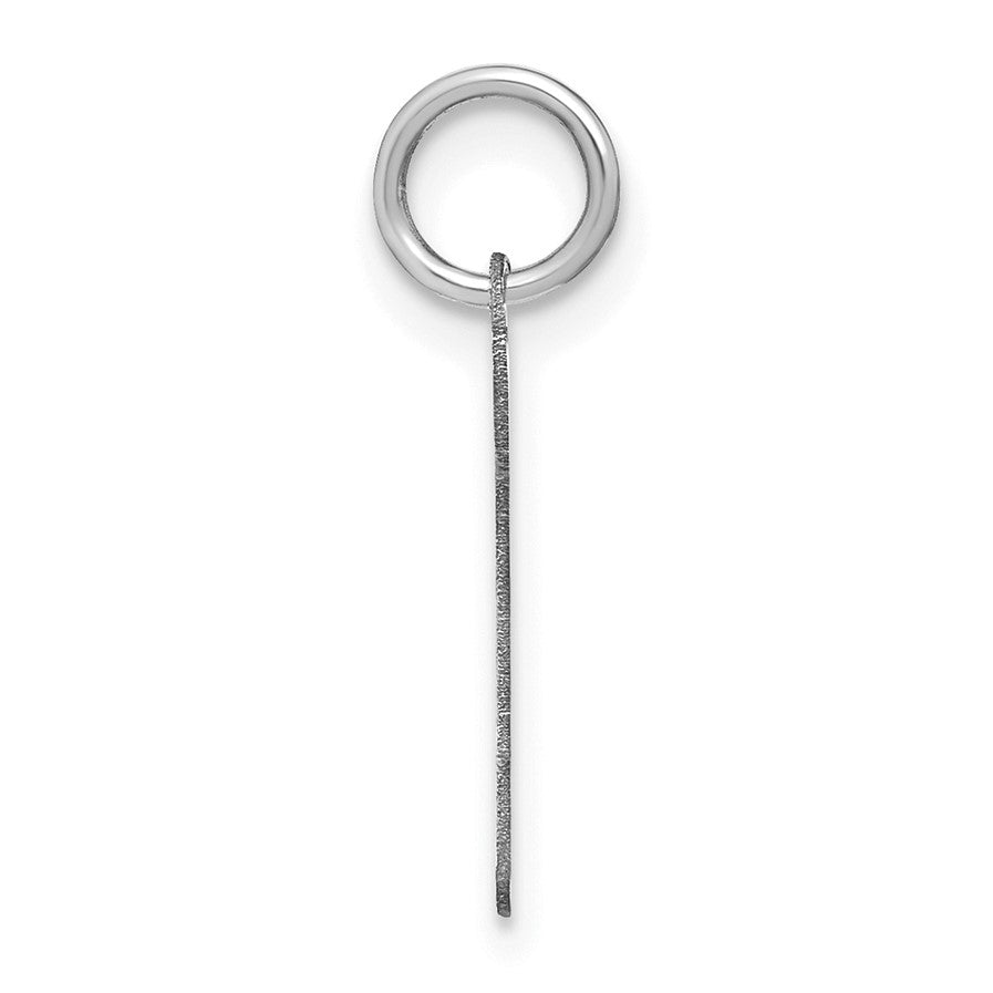 14KW Lower case Letter P Initial Charm