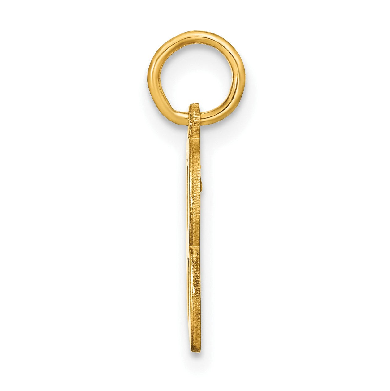 14ky Letter B Initial Pendant