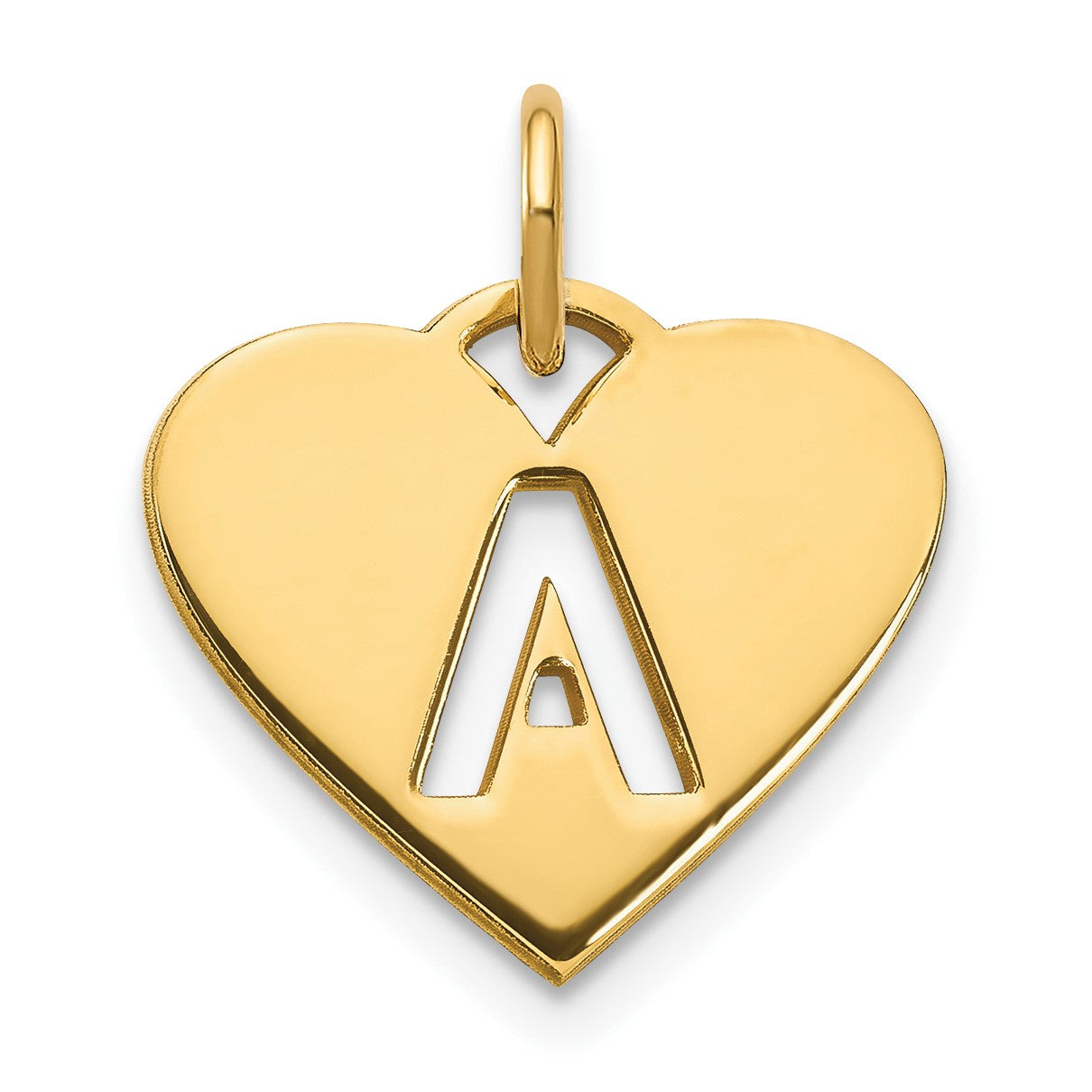 14ky Initial Letter A Initial Charm