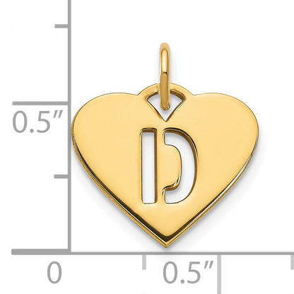 14ky Initial Letter D Initial Charm