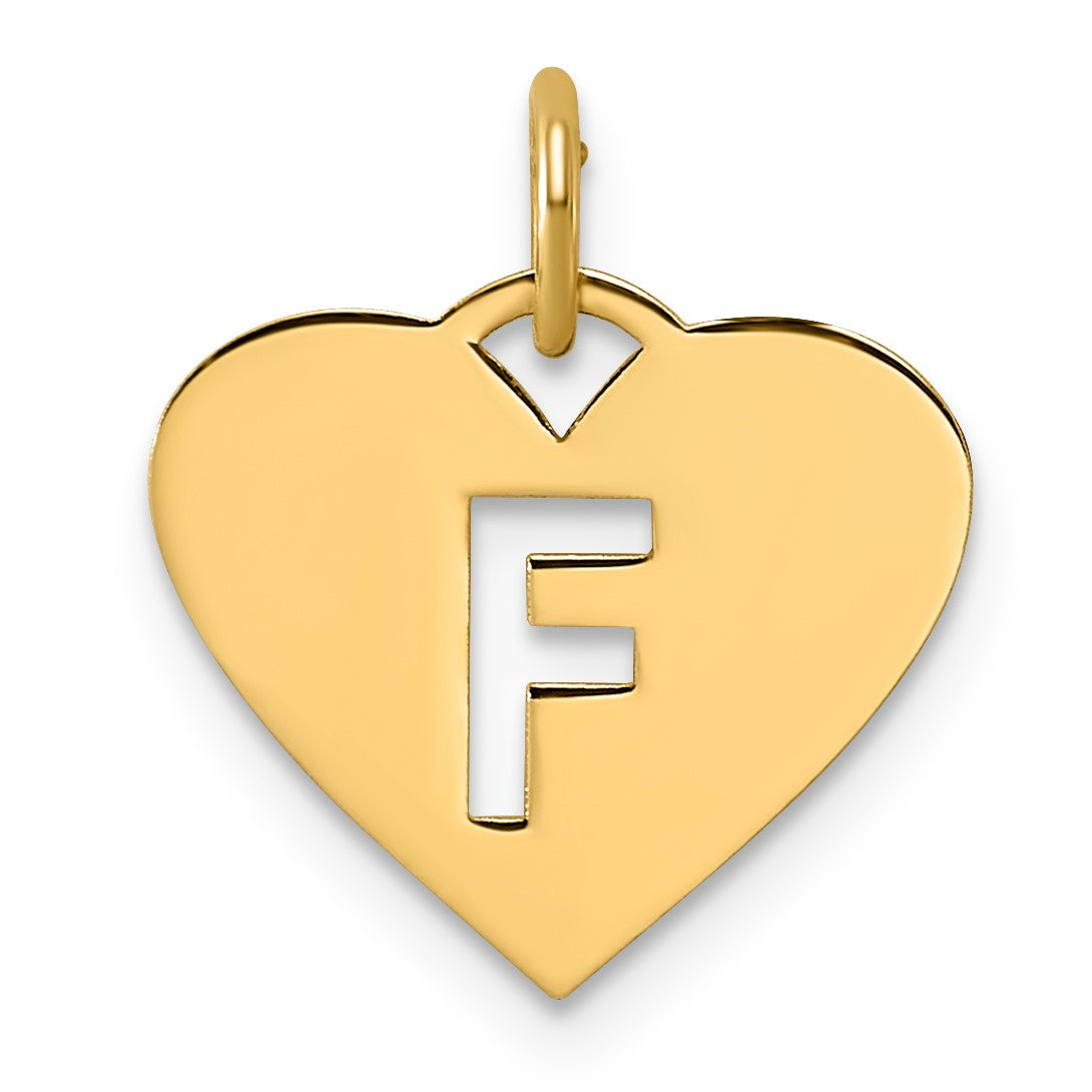 14ky Initial Letter F Initial Charm
