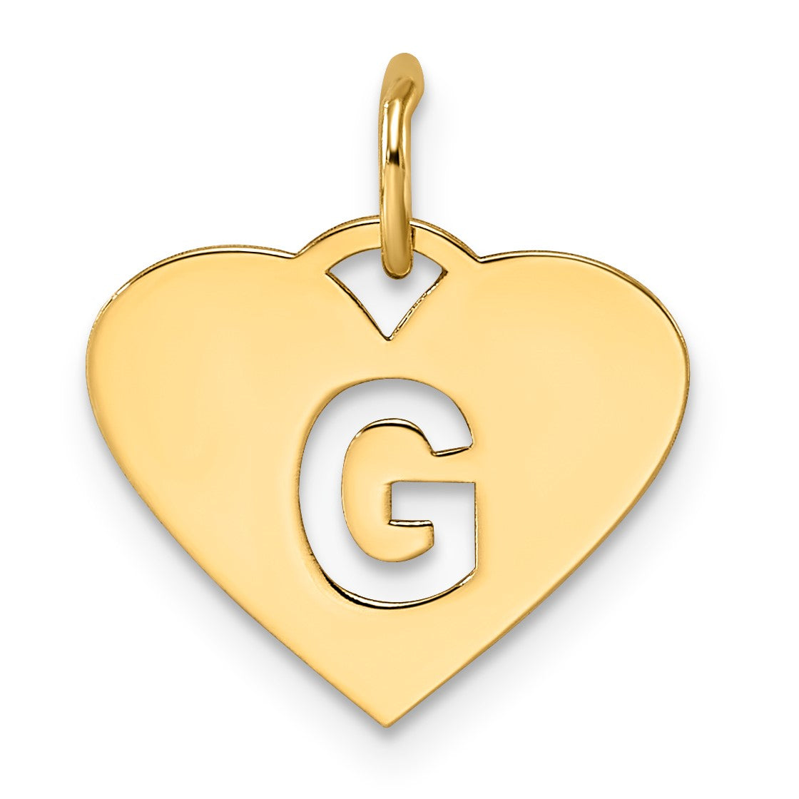 14ky Initial Letter G Initial Charm