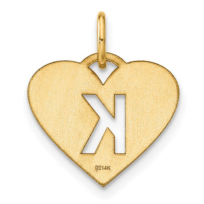 14ky Initial Letter K Initial Charm