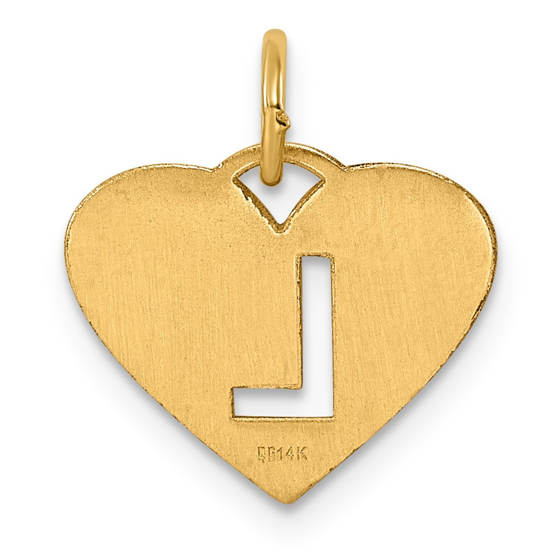14ky Initial Letter L Initial Charm