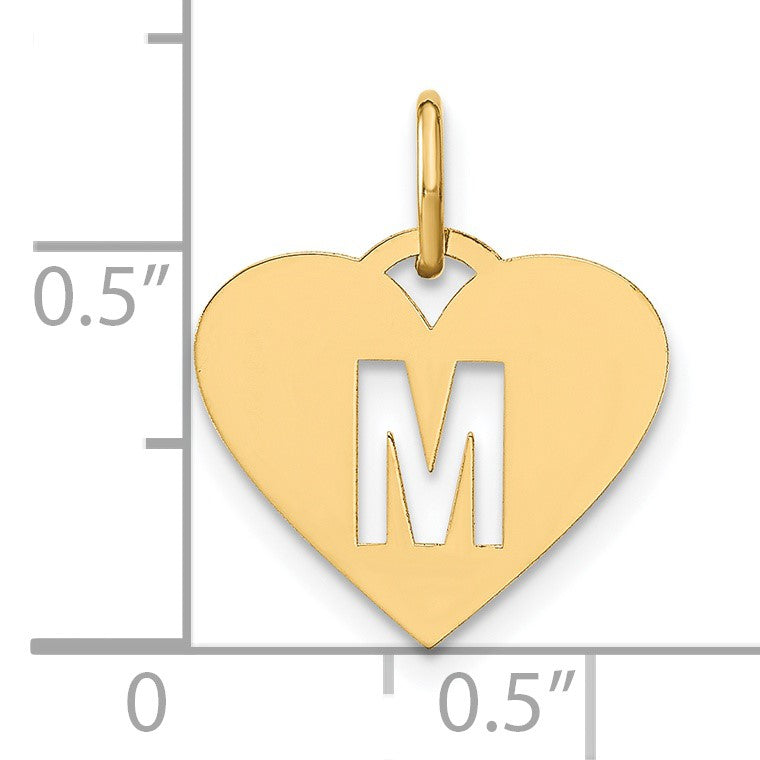 14ky Initial Letter M Initial Charm