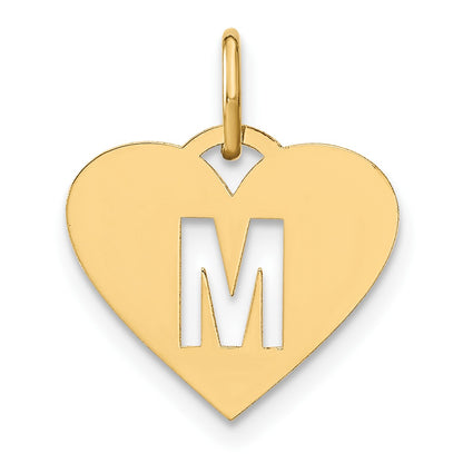 14ky Initial Letter M Initial Charm