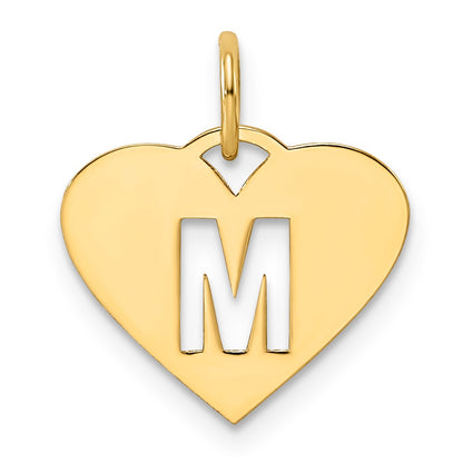 14ky Initial Letter M Initial Charm