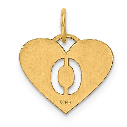 14ky Initial Letter O Initial Charm