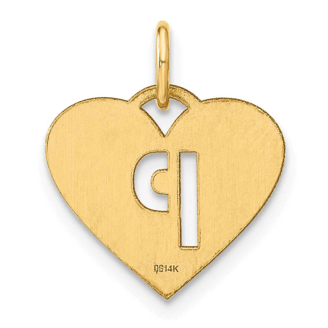 14ky Initial Letter P Initial Charm