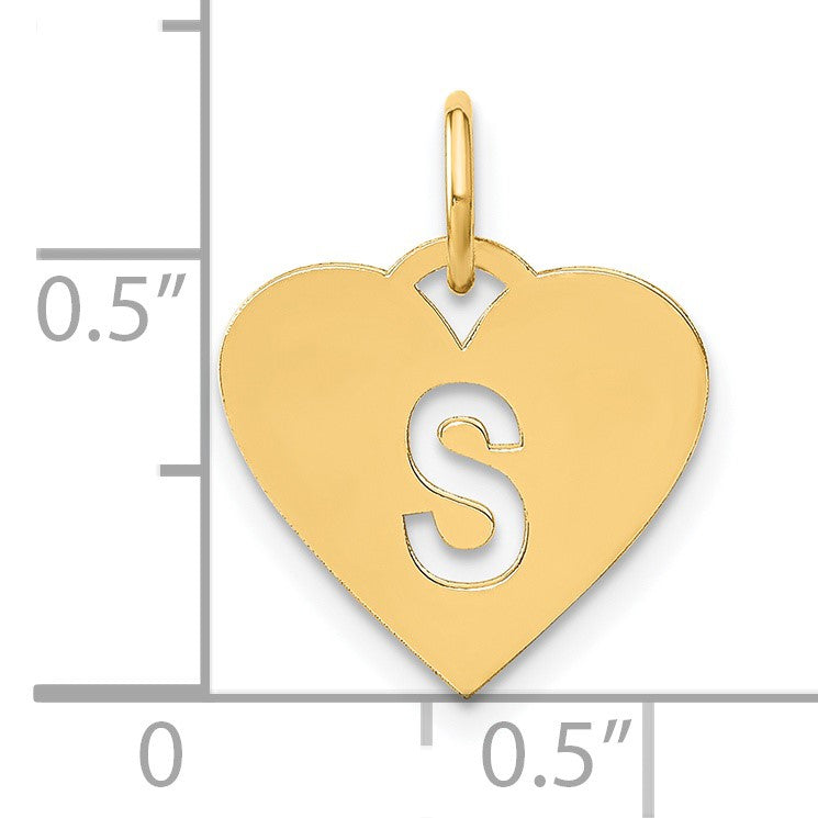 14ky Initial Letter S Initial Charm