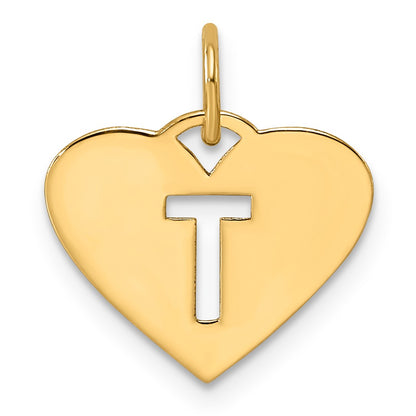 14ky Initial Letter T Initial Charm