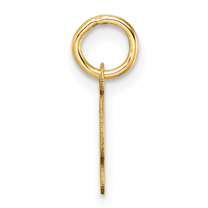 14K Uppercase Letter G Initial Charm