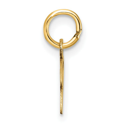 14K Uppercase Letter P Initial Charm