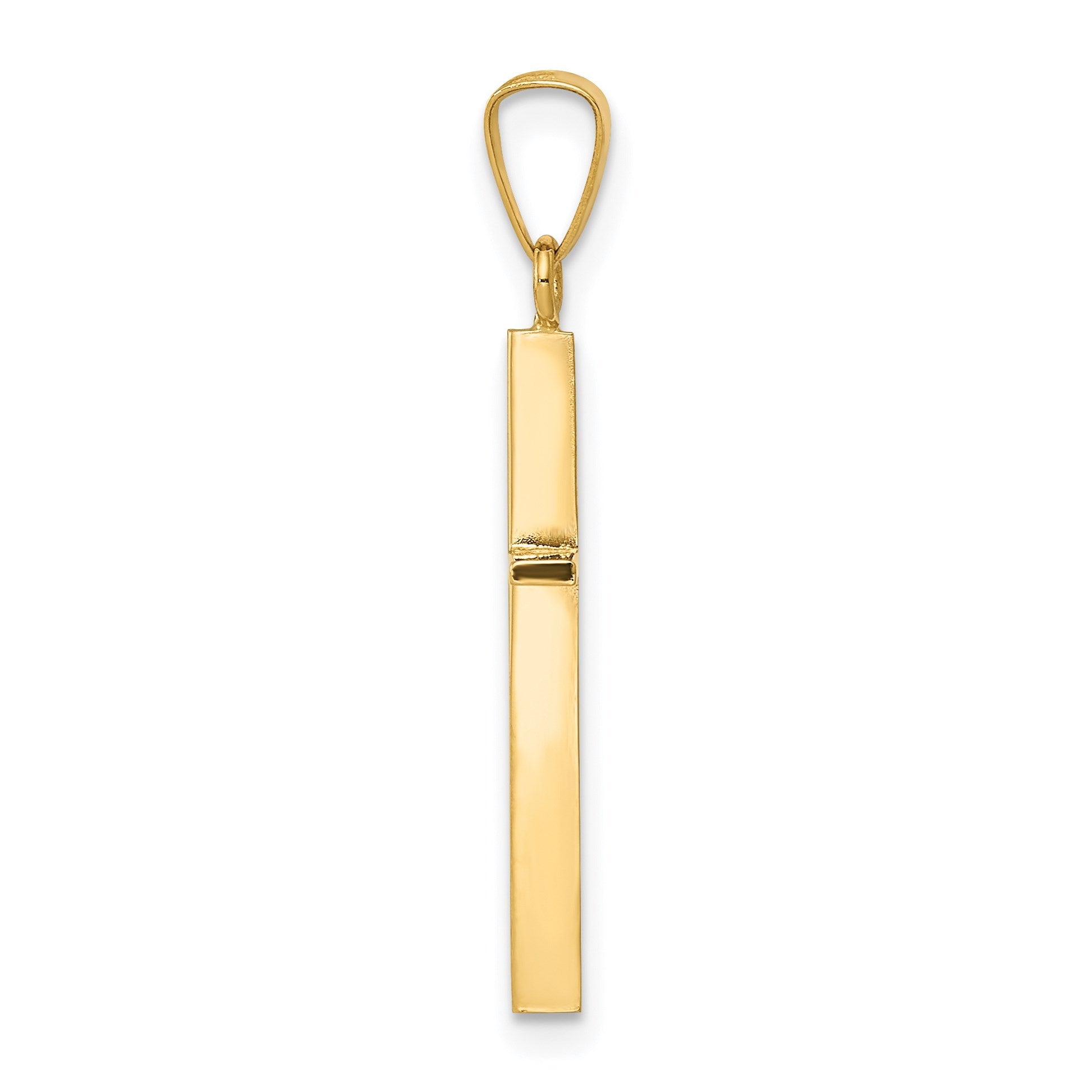 14k Cross Pendant