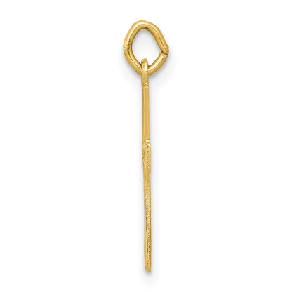 14k Cross Charm