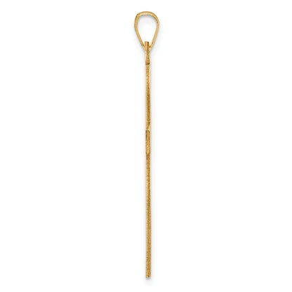 14k Cross Pendant