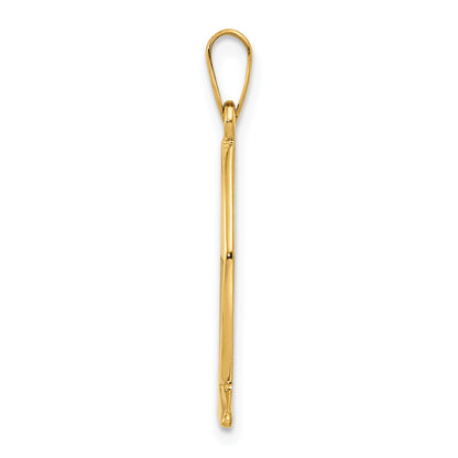 14k Ichthus Fish Charm