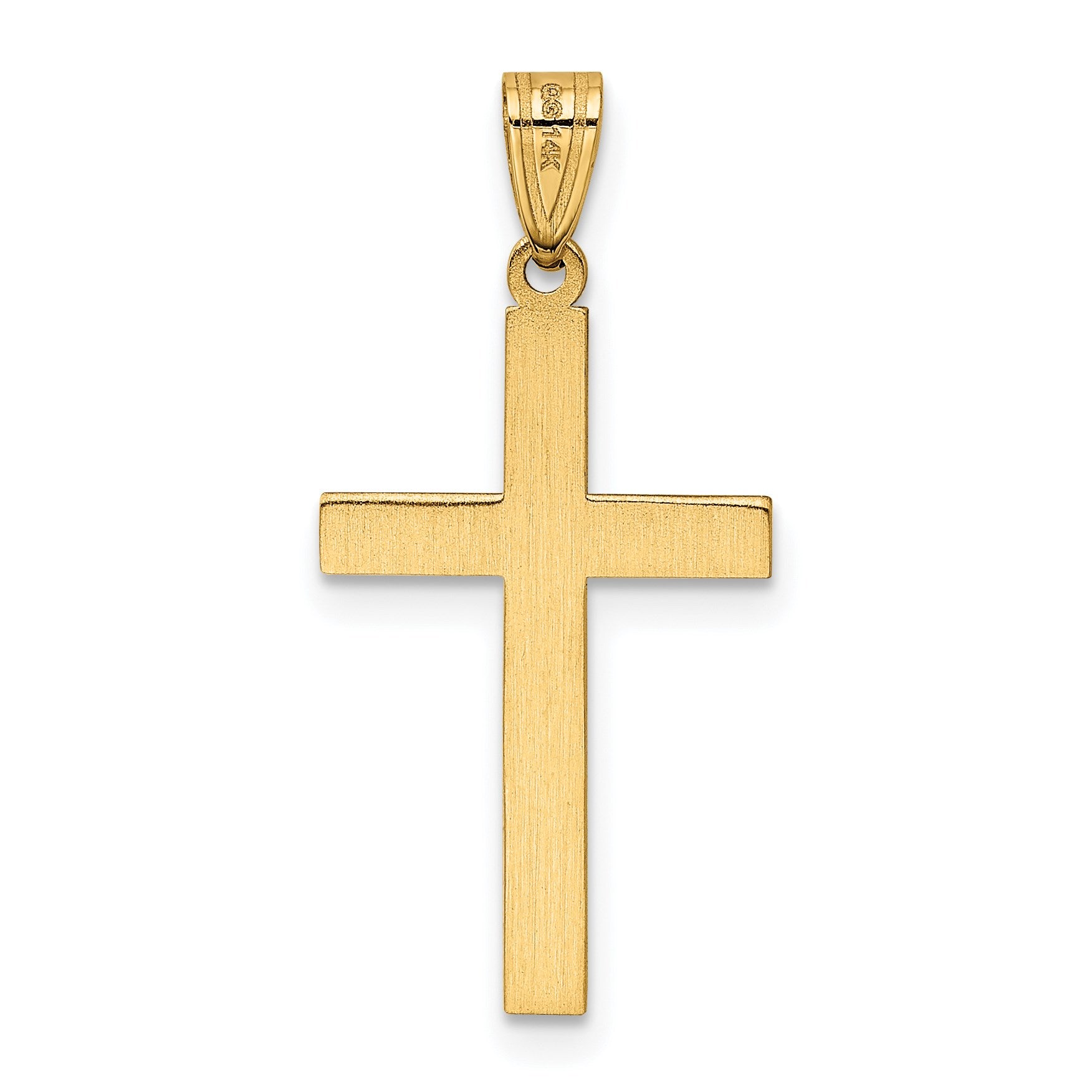 14k Cross Pendant